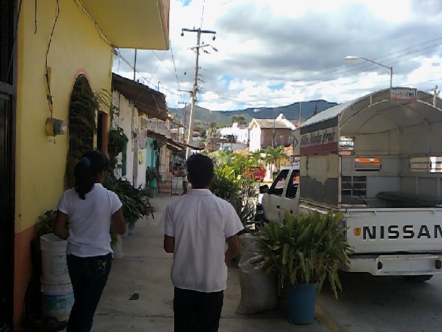 Vista, calle Aquiles Serdan.